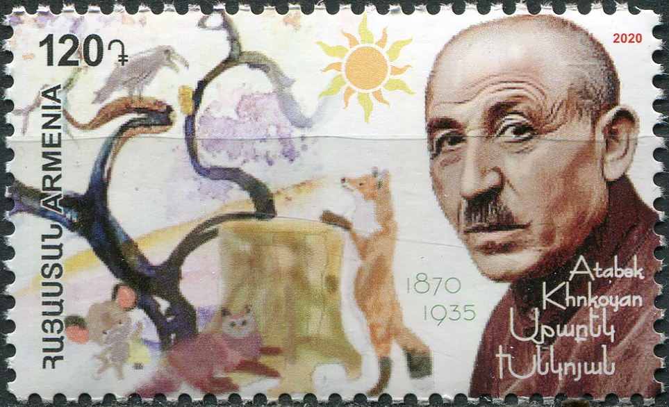 Armenia. 2020. 150th anniversary of Atabek Khnkoyan (Khnko Aper) (MNH **) Stamp