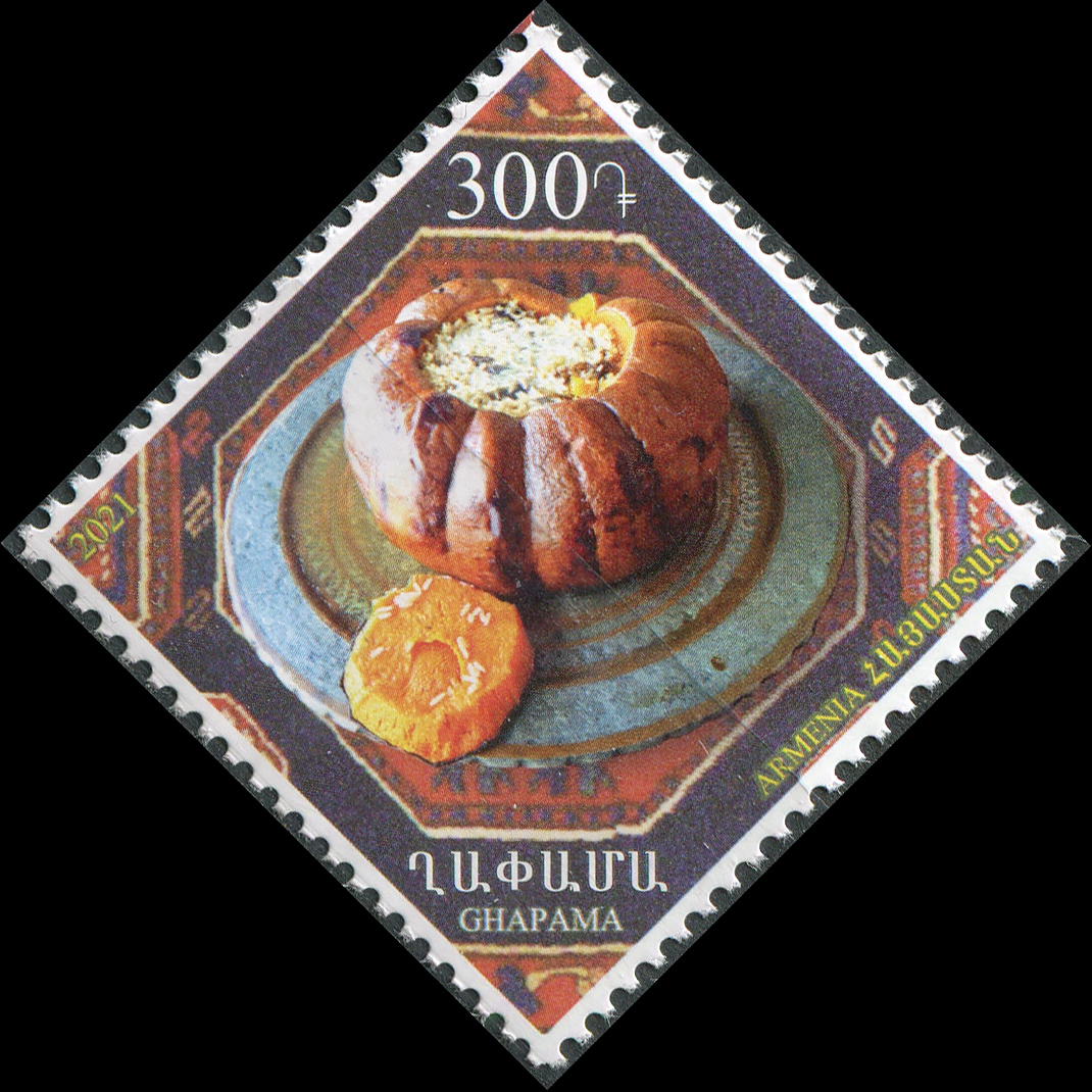 Armenia. 2021. Armenian Traditional Cuisine. Ghapama (MNH **) Stamp