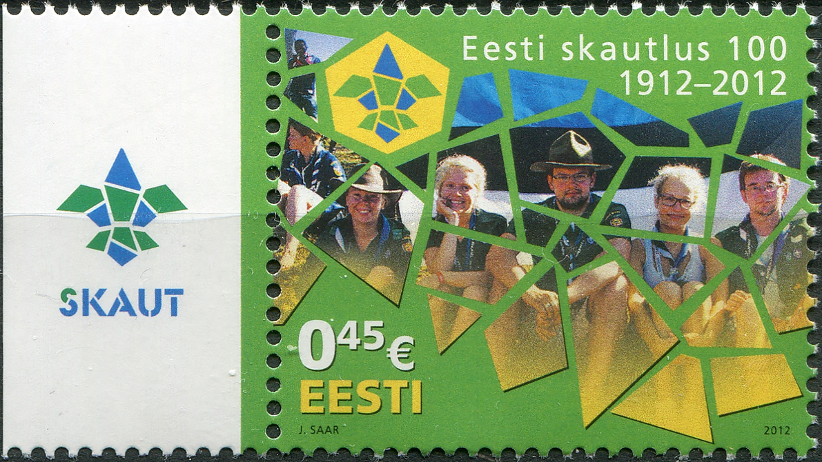 Estonia. 2012. Centenary of Estonian Scouting (MNH **) Stamp