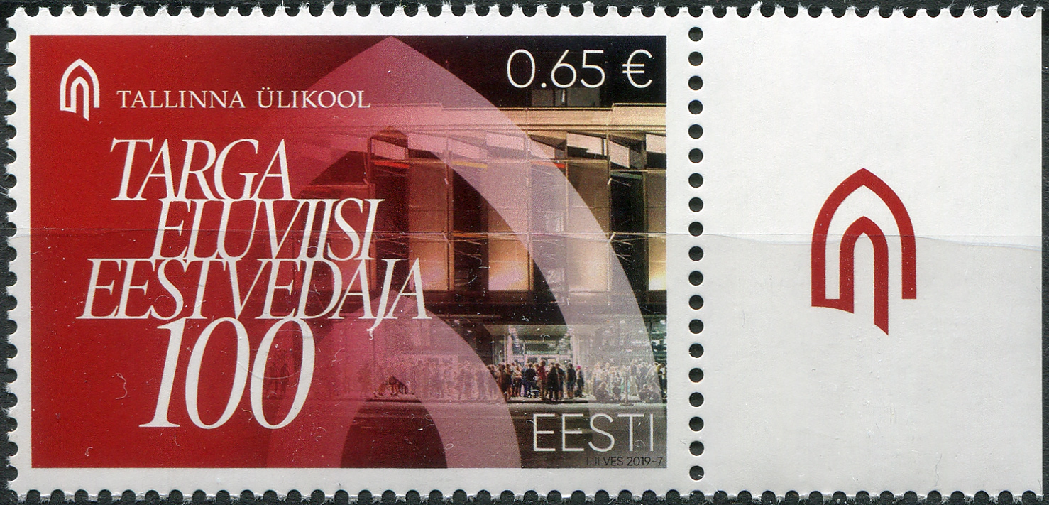 Estonia. 2019. Centenary of Tallinn University (MNH **) Stamp