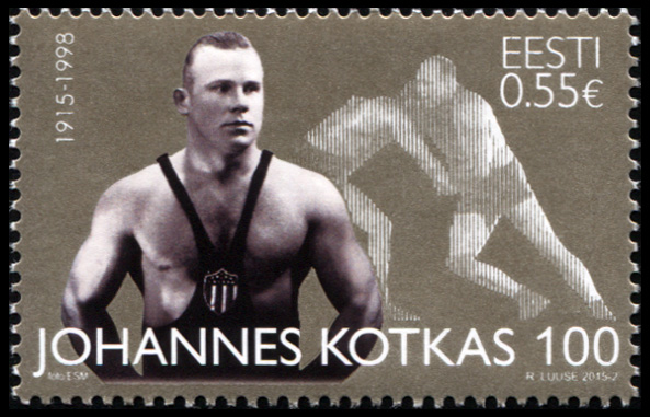 Estonia. 2015. 100th Anniversary of the Birth of Johannes Kotkas, 1915-1998 (MNH **) Stamp