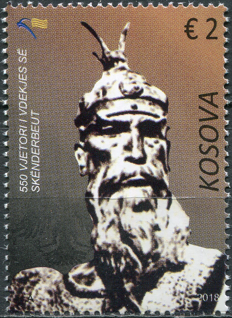 Kosovo. 2018. 550th Anniversary of the death of Skanderbeg (MNH **) Stamp