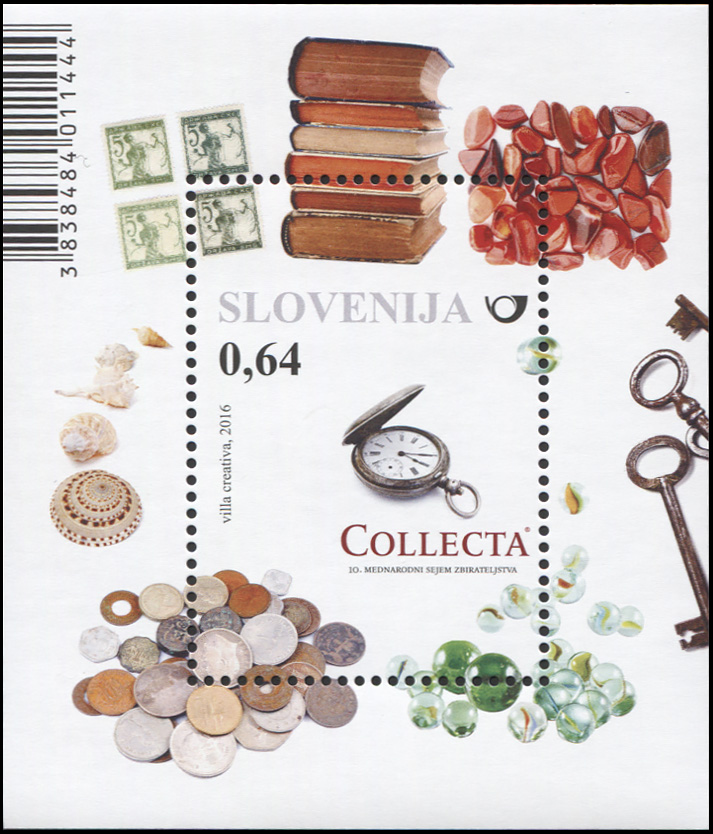 Slovenia. 2016. Collecta International Collectors' Fair (MNH **) Souvenir Sheet