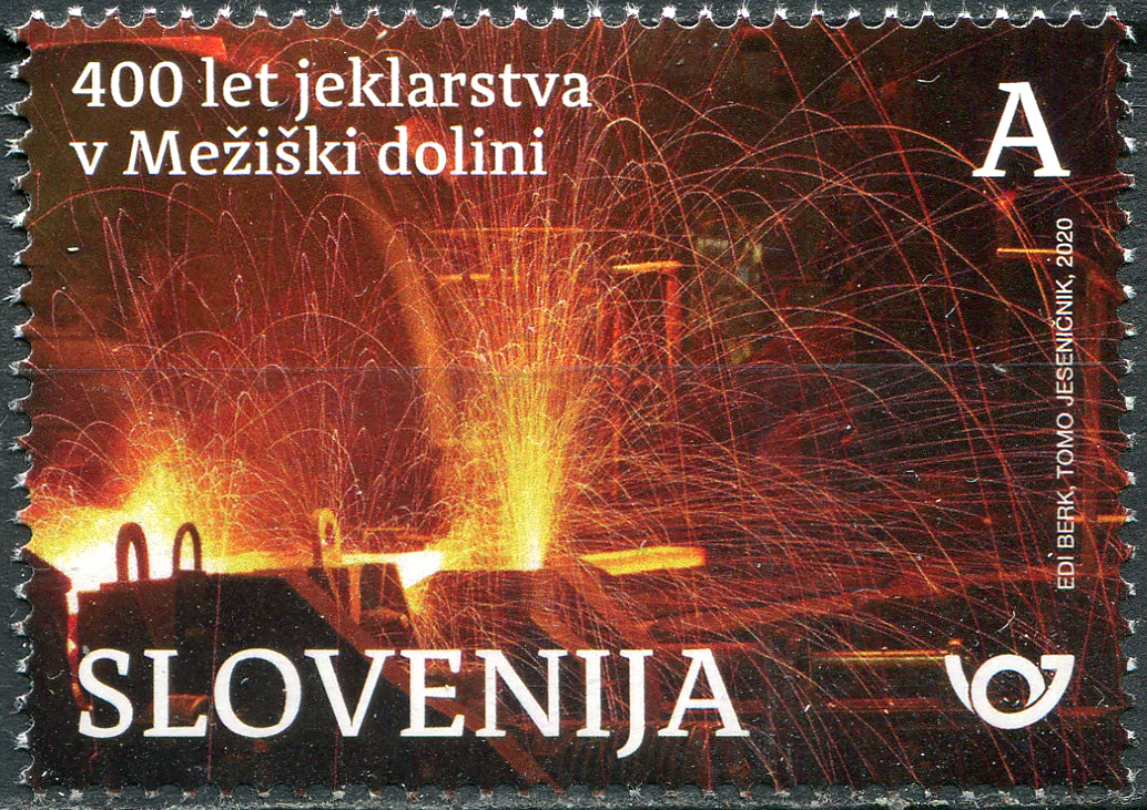 Slovenia. 2020. 400 years of steelmaking in the Meža valley (MNH **) Stamp