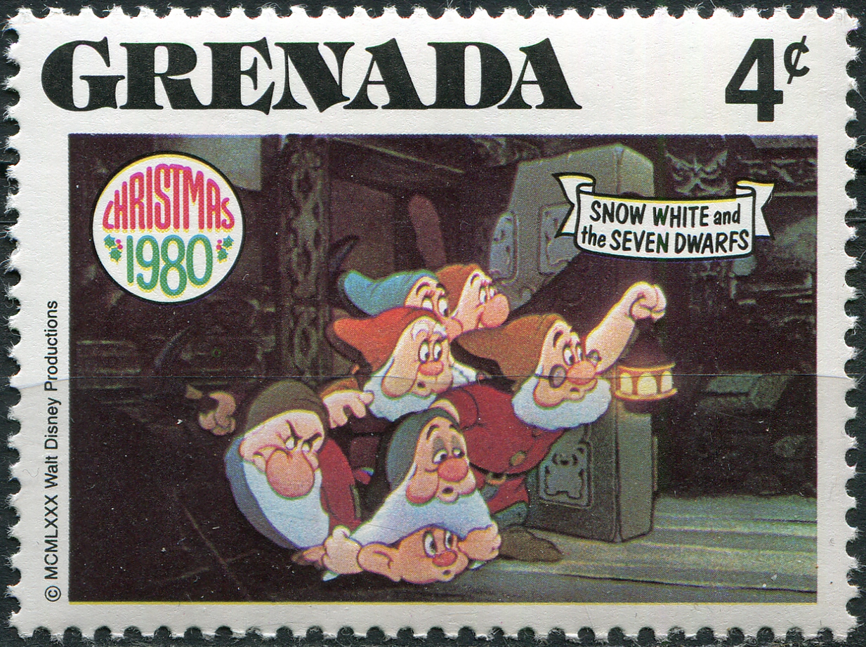 Grenada. 1980. The Seven Dwarfs (MNH **) Stamp