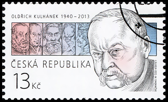 Czech Republic. 2015. The Tradition of Czech Stamp Design - Oldřich Kulhánek (CTO) Stamp