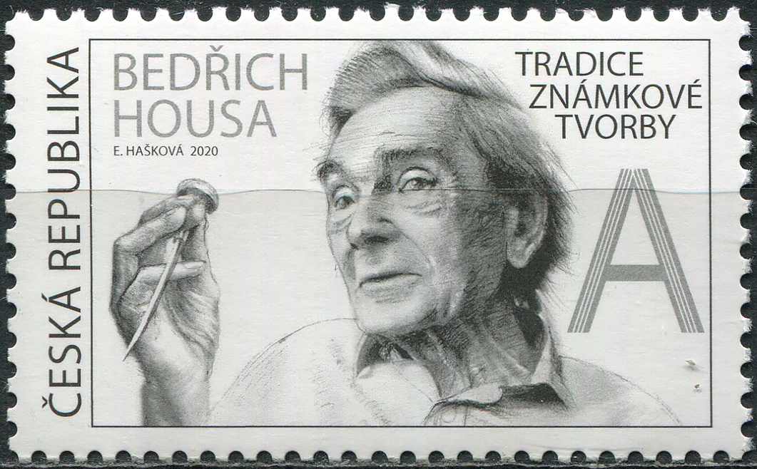 Czech Republic. 2020. Bedřich Housa, Stamp Designer (MNH **) Stamp