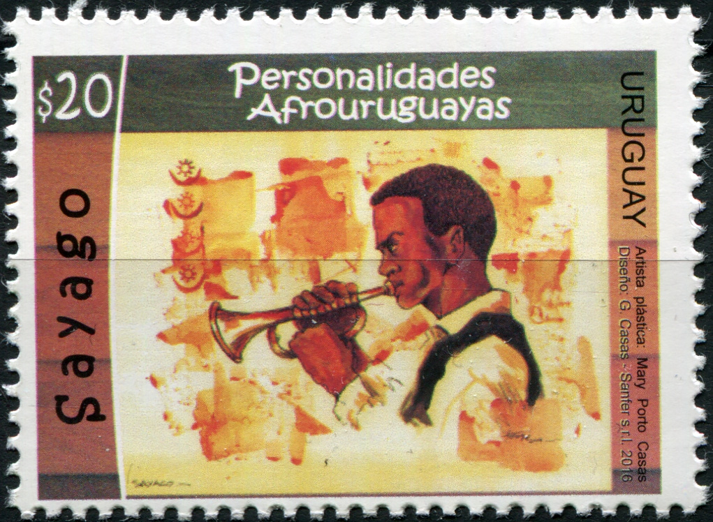 Uruguay. 2016. Afro-Uruguayan personalities - Sayago (MNH **) Stamp