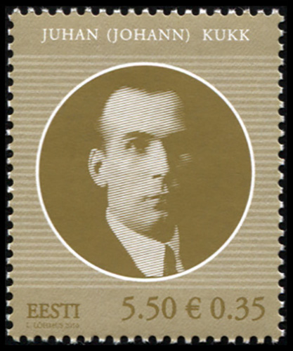 Estonia. 2010. Juhan Kukk (1885-1942), Head of state (MNH **) Stamp