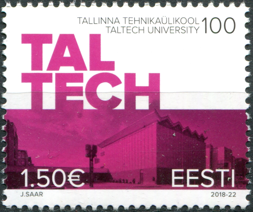 Estonia. 2018. Centenary of Tallinn University of Technology (MNH **) Stamp