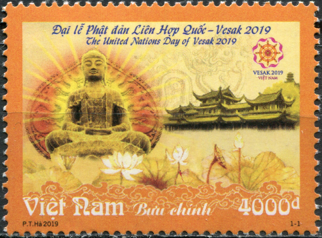 Vietnam. 2019. United Nations Day of Vesak (MNH **) Stamp