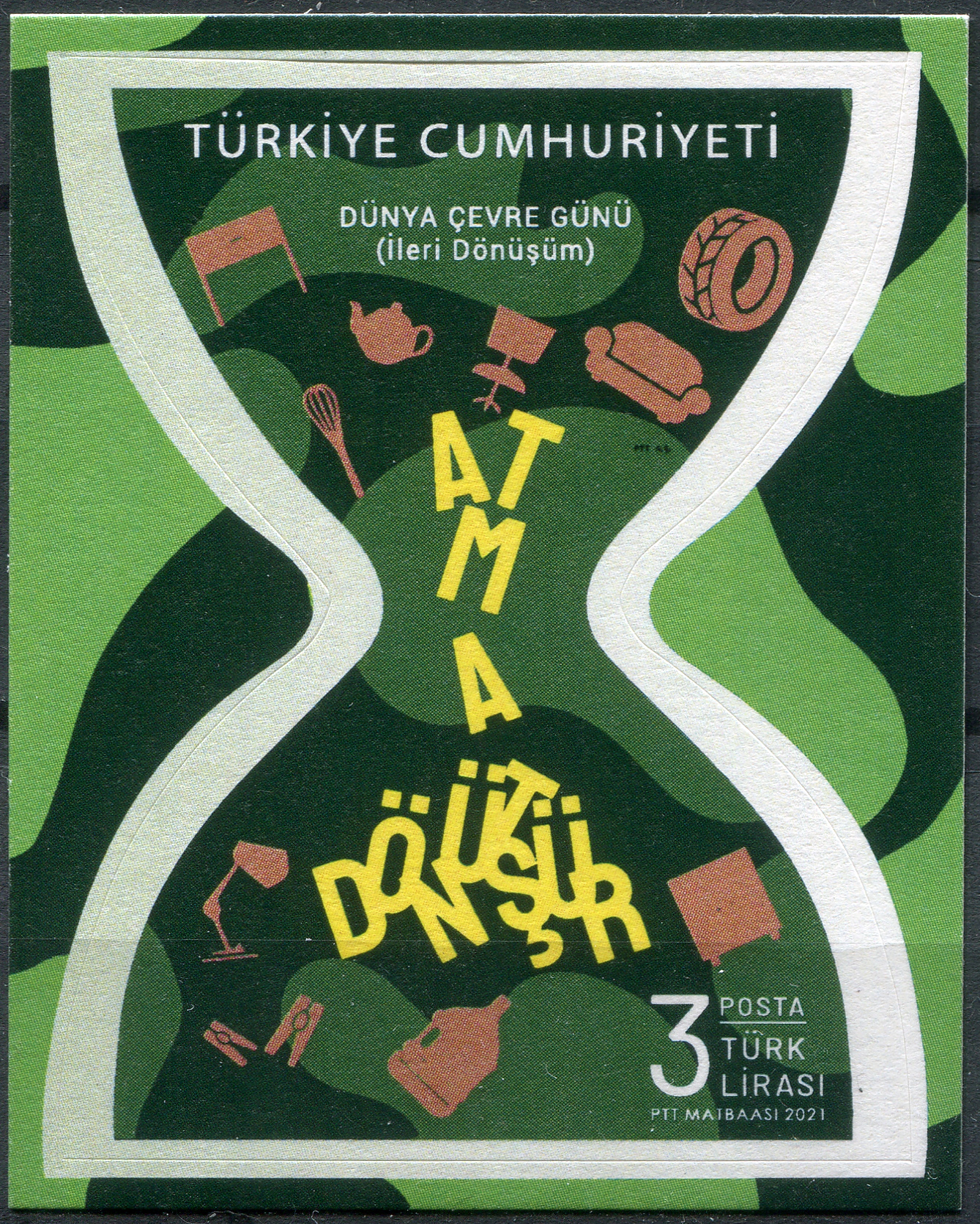 Turkey. 2021. World Environment Day (MNH **) Souvenir Sheet