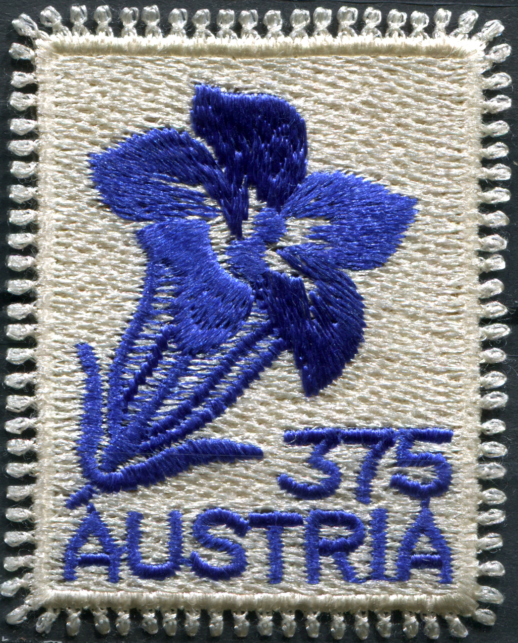 Austria. 2008. Embroidery. Gentian (MNH **) Stamp