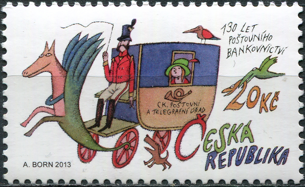 Czech Republic. 2013. 130 Years of Postal Banking Services (MNH **) Stamp