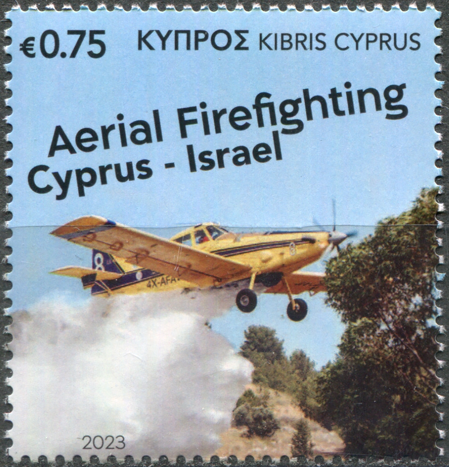 Cyprus. 2023. Aerial Firefighting (MNH **) Stamp