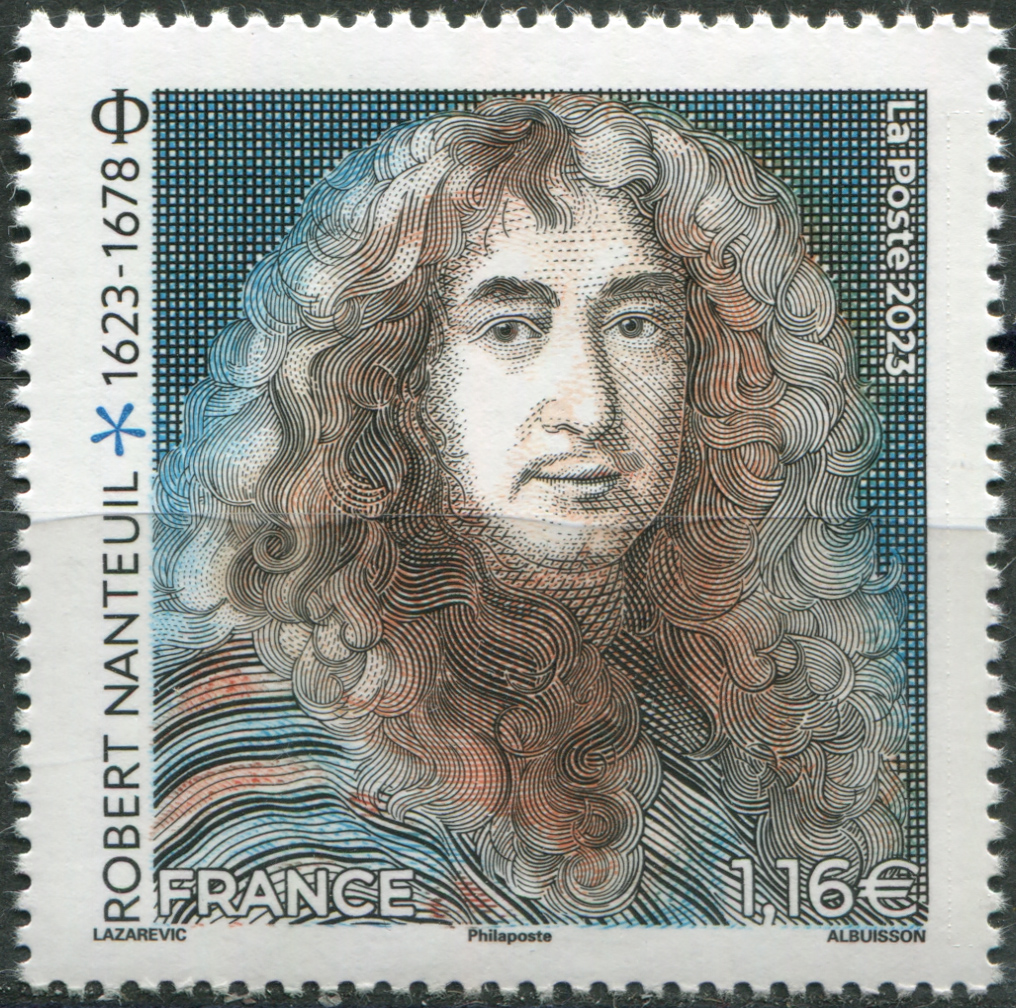 France. 2023. 400th Anniversary of the Birth of Robert Nanteuil, Engraver (MNH **) Stamp