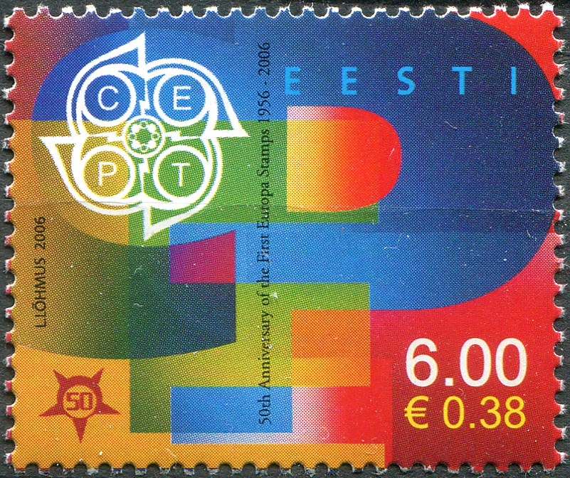 Estonia. 2006. 50th Anniversary of EUROPA Stamps (MNH **) Stamp