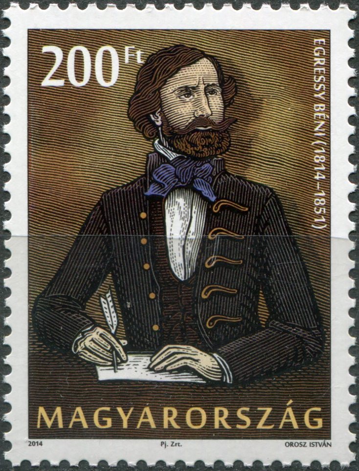 Hungary. 2014. 200th anniversary of the birth of Bйni Egressy, composer (MNH **) Stamp