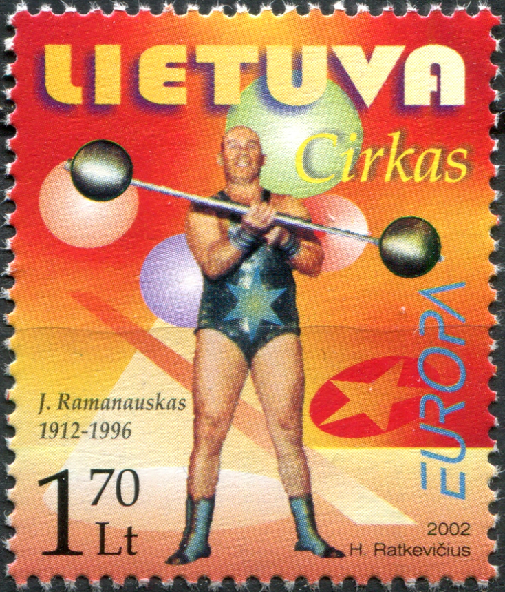 Lithuania. 2002. The Circus (MNH **) Stamp