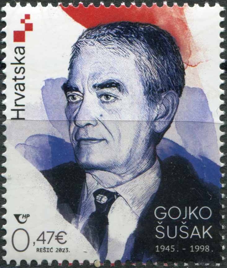 Croatia. 2023. Gojko Šušak (1945-1998 ), Politician (MNH **) Stamp