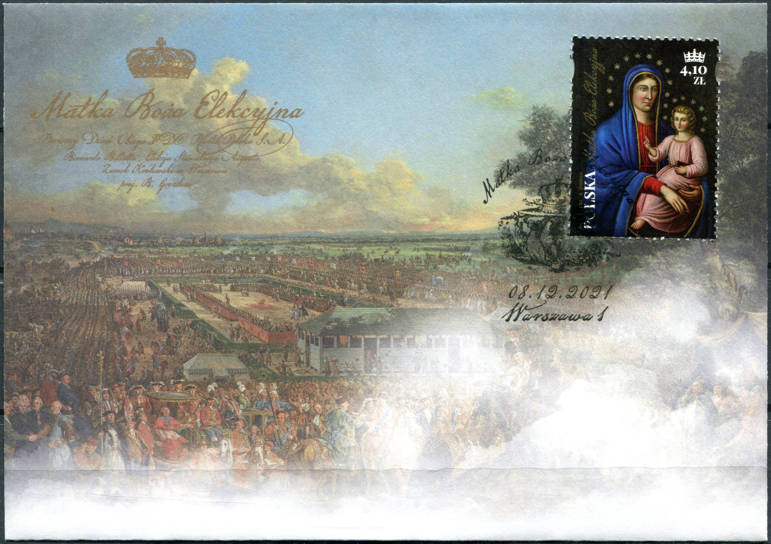 Poland. 2021. Mother of God of Elections (Mint) First Day Cover