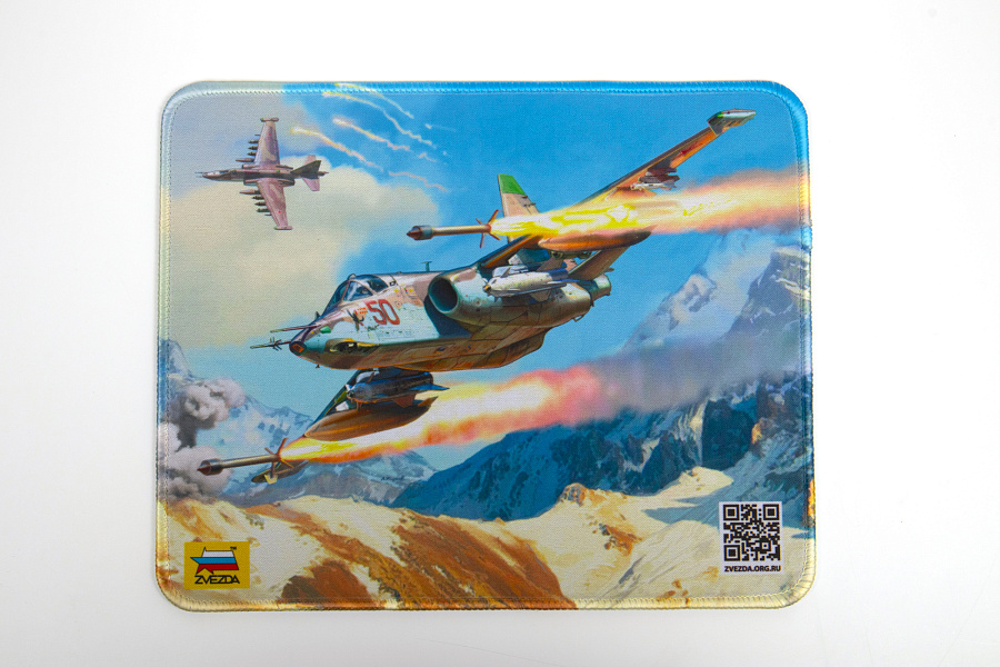 Mouse pad Airplane SU-25 (Russia. Zvezda. 4082. ) Model kit